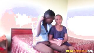 Tight Booty Real Amateur African Couple Fucking in Hotel