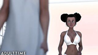 Big Titty Hentai Babes Scissor After Their Competition