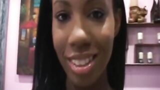 Ebony princess wanna be cocksucking queen