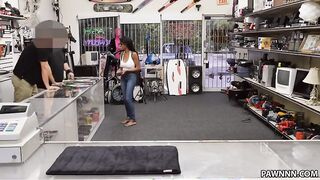 Busty Ebony Brittney White Needs Some Money - XXX Pawn