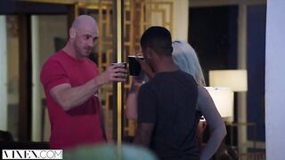 VIXEN Kendra Sunderland Shares a huge cock with her friend