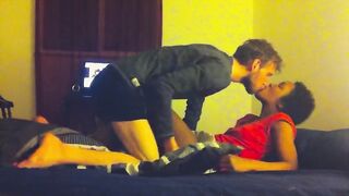 White on Black Hot Intimate Fucking