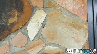 PropertySex Tenant busted avoiding her landlord's rent requests