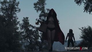 TOUGHLOVEX Red Riding Hood Scarlett meets Werestud