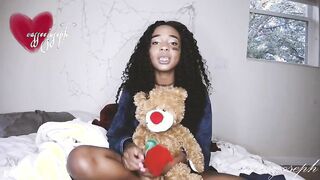 Black Girl Fucks Her Ass with Hair Brush for Step-Bro! by Cassee Joseph