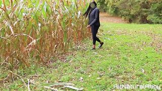 Risky Outdoor Fuck By A Field - AllNaturalAbby